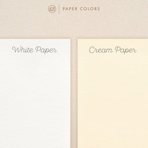 Porcelain Personalized Stationery