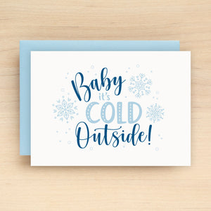 Chilly Holiday Card Set of 10