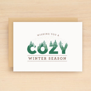 Forest Holiday Card Set of 10